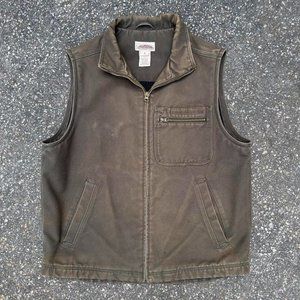 Heavy Canvas Vest L.L Bean Katahdin Iron Works